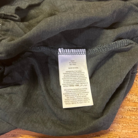 Boden Tiered Jersey Shirt Mini Dress, size 16/18R. - Picture 8 of 9